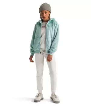 Флисовая толстовка с молнией во всю длину Osito для девочек The North Face, цвет Muted Pine