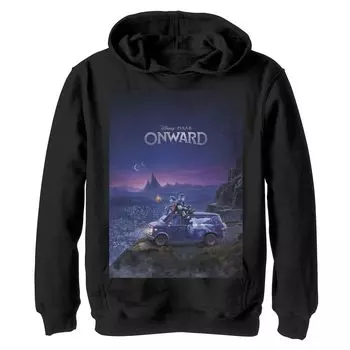 Флисовая толстовка с плакатом и графикой Disney/Pixar's Onward для мальчиков 8–20 лет Disney / Pixar