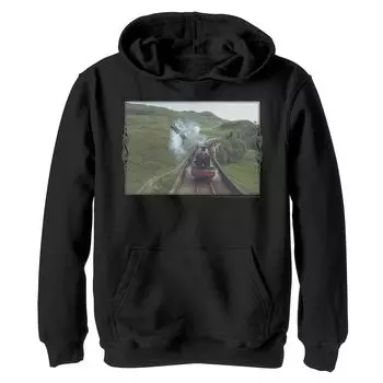 Флисовая толстовка с портретом и рисунком «Гарри Поттер в поисках поезда» для мальчиков 8–20 лет Harry Potter