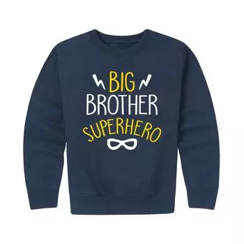 Флисовая толстовка с рисунком Big Brother Superhero для мальчиков 8–20 лет Licensed Character