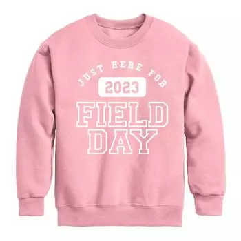 Флисовая толстовка с рисунком для мальчиков 8–20 лет Here For Field Day Licensed Character