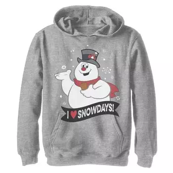 Флисовая толстовка с рисунком Frosty The Snowman I Love Snowdays для мальчиков 8–20 лет Licensed Character