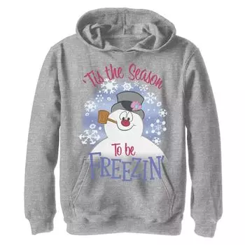 Флисовая толстовка с рисунком Frosty The Snowman 'Tis The Season To Be Freezin' для мальчиков 8–20 лет Licensed Character