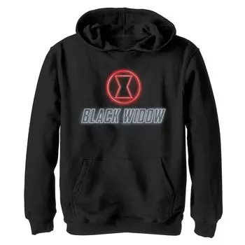 Флисовая толстовка с рисунком и рисунком Marvel Black Widow для мальчиков 8–20 лет Marvel