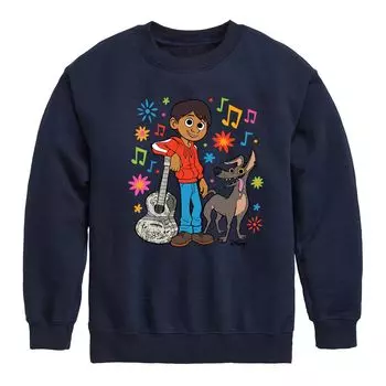 Флисовая толстовка с рисунком Miguel Y Dante для мальчиков 8–20 Disney/Pixar's Coco Licensed Character, синий