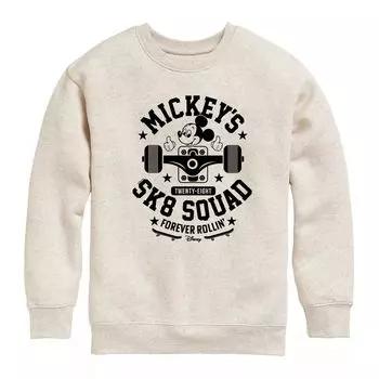 Флисовая толстовка с рисунком Микки Мауса Disney's Sk8 Squad для мальчиков 8–20 лет Licensed Character