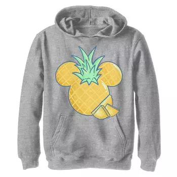 Флисовая толстовка с рисунком Микки Мауса и друзей Disney для мальчиков 8–20 лет с логотипом Микки Ананаса Disney