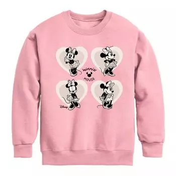 Флисовая толстовка с рисунком «Минни Маус» для мальчиков 8–20 лет Disney's Minnie Mouse Licensed Character, розовый