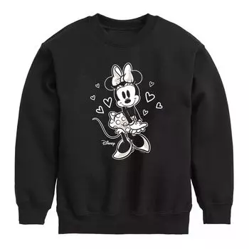 Флисовая толстовка с рисунком Минни Маус для мальчиков 8–20 сердечек Disney's Licensed Character