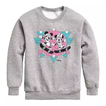 Флисовая толстовка с рисунком Минни Скейт для мальчиков 8–20 лет Disney's Mickey Mouse Licensed Character