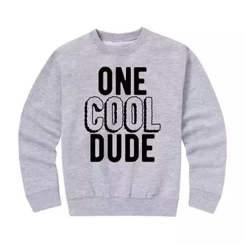 Флисовая толстовка с рисунком One Cool Dude для мальчиков 8–20 лет Licensed Character