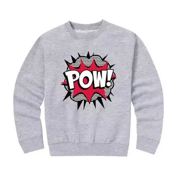 Флисовая толстовка с рисунком Pow для мальчиков 8–20 лет Licensed Character