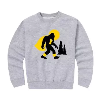 Флисовая толстовка с рисунком Super Sasquatch для мальчиков 8–20 лет Licensed Character