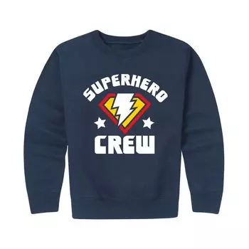 Флисовая толстовка с рисунком Superhero Crew для мальчиков 8–20 лет Licensed Character