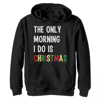 Флисовая толстовка с рисунком «The Only Morning I Do Is Christmas» для мальчиков 8–20 лет Licensed Character