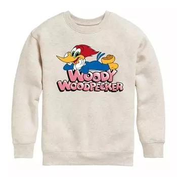 Флисовая толстовка с рисунком Woody Woodpecker для мальчиков 8–20 лет Licensed Character