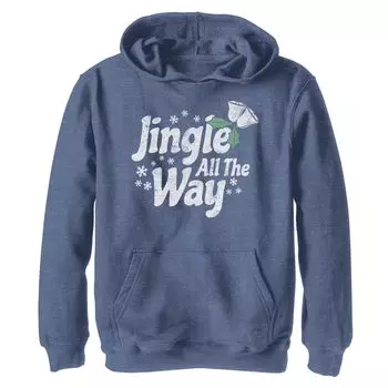 Флисовая толстовка с рождественским рисунком Jingle All The Way Bells для мальчиков 8–20 лет Licensed Character