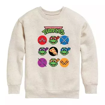 Флисовая толстовка с сеткой TMNT для мальчиков 8–20 лет Licensed Character