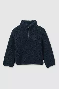 Флисовая толстовка с вышитым логотипом Dalton Reiss, синий