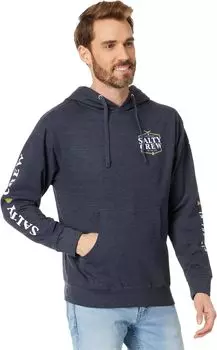 Флисовая толстовка Skipjack Pullover Salty Crew, цвет Navy Heather