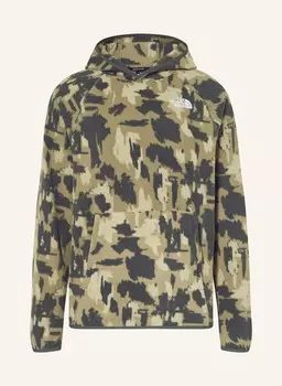 Флисовая толстовка THE NORTH FACE, серый/темно-серый