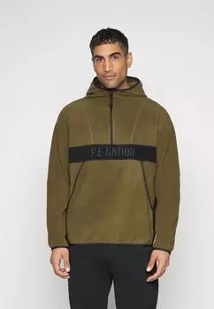 Флисовая толстовка Title Defense Polar Hood P.E Nation, хаки