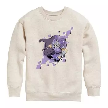 Флисовая толстовка TMNT Shredder Pixels для мальчиков 8–20 лет Licensed Character