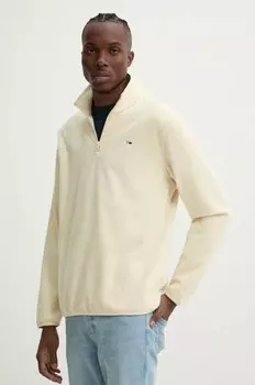 Флисовая толстовка Tommy Jeans, бежевый