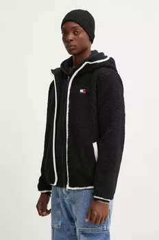 Флисовая толстовка Tommy Jeans, черный
