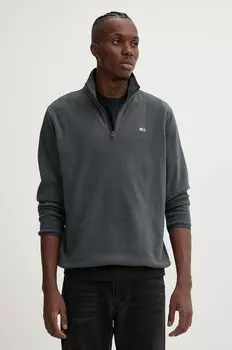 Флисовая толстовка Tommy Jeans, серый