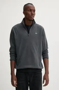 Флисовая толстовка Tommy Jeans, серый