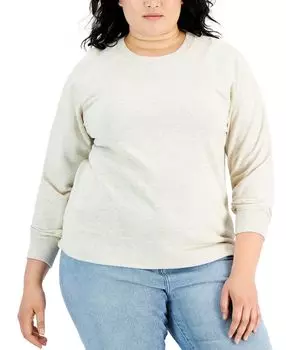 Флисовая туника больших размеров, созданная для macy's Style &amp; Co, мульти