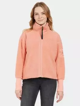 Флисовая ворсовая куртка alexa Didriksons, цвет Clay Pink