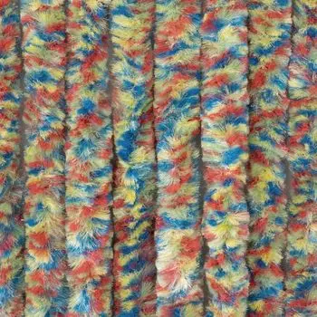 Флисовая занавеска Moritz из синели 100 x 230 см, красочная дверная занавеска для защиты от мух, защита от насекомых для кемпинговых караванов