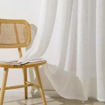 Флисовая занавеска Moritz из синели 56 x 185 см, белая/серебристая/зеленая пестрая дверная занавеска для защиты от мух, защита от насекомых для кемпинговых караванов BTTO, белый