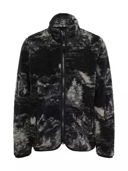 Флисовая жилетка Abercrombie & Fitch, черный