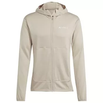 Флисовая жилетка Adidas Terrex Terrex Xperior Light Fleece Hooded, цвет Wonder Beige