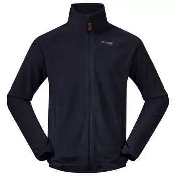 Флисовая жилетка Bergans Hareid Fleece Nohood, цвет Dark Navy Melange