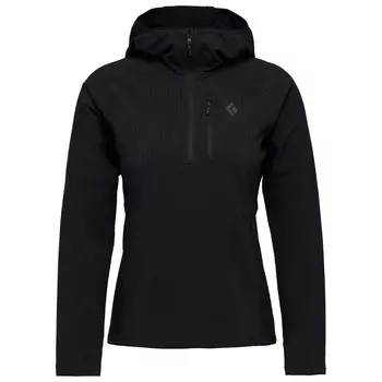 Флисовая жилетка Black Diamond Coefficient Storm Full Zip Hoody, черный