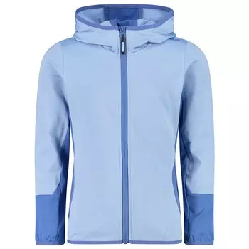Флисовая жилетка Cmp Girl's Fix Hood, небесно голубой