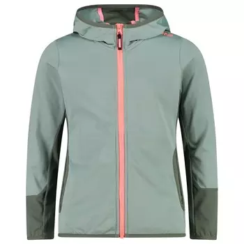 Флисовая жилетка Cmp Girl's Fix Hood, цвет Jade