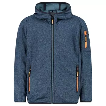 Флисовая жилетка Cmp Kid's Fix Hood Knitted + Mesh, цвет Bluesteel/Hydro