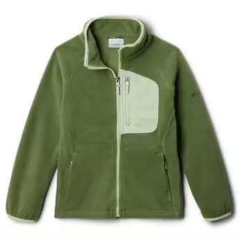 Флисовая жилетка Columbia Kid's Fast Trek III Fleece Full Zip, цвет Canteen/Sage Leaf