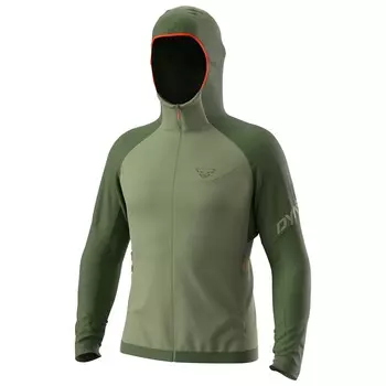 Флисовая жилетка Dynafit Transalper Polartec Hooded, цвет Thyme/5290