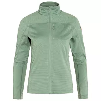 Флисовая жилетка Fjllrven Women's Abisko Lite Fleece, цвет Misty Green
