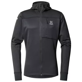 Флисовая жилетка Haglfs L I M Mid Multi Hood, цвет True Black