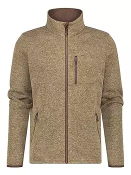 Флисовая жилетка Human Nature, коричневый