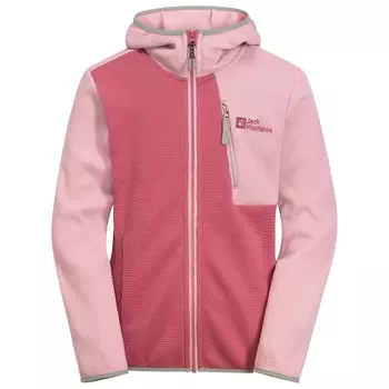 Флисовая жилетка Jack Wolfskin Kid's Actamic Grid Midlayer, цвет Water Lily