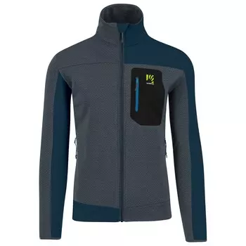 Флисовая жилетка Karpos Cherz Fleece, цвет Dark Slate/Midnight