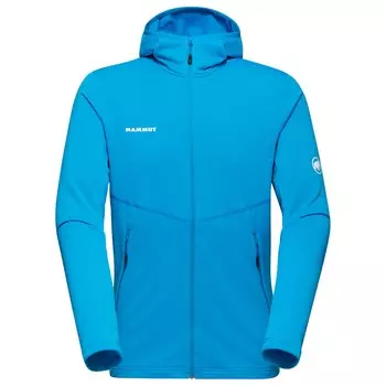 Флисовая жилетка Mammut Aconcagua Light Midlayer Hooded, цвет Glacier Blue
